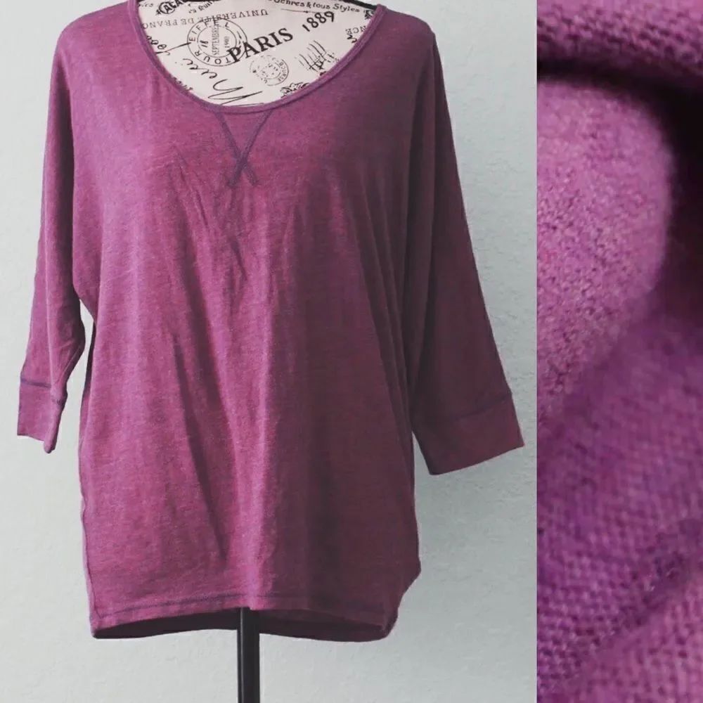 Old Navy Basic Purple Blouse in Small